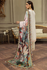 Anaya 3Pc Festive Luxury Embroidered Lawn with Cotton Silk Dupatta - GA1851