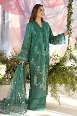 Sobia Nazir Embroidered Lawn 3pc with Chiffon Dupatta- GA2187