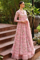 Bareeze Embroidered Lawn 3pc with Bamber Chiffon dupatta-GA1698