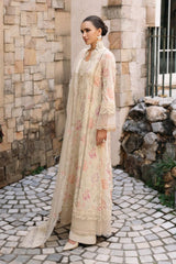 Bareeze Embroidered Lawn 3pc with Embroidered Chiffon Dupatta- GA2021