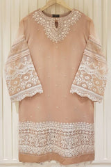 Agha Noor Heavy Embroidered with Embroidered Organza dupatta-Ga1748