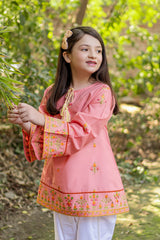 Ziva Fully Embroidered Lawn 2Pc-Ga1734