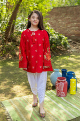 Ziva Fully Embroidered Lawn 2Pc-Ga1736