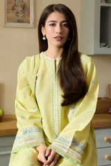 Zarashah Jahan Embroidered Lawn 3pc with Cotton net Dupatta-GA2250