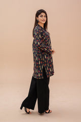 Zooj Printed UnStitched Lawn (Shirt/Kurti) - ZJ053