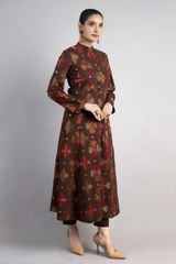 Bareeze Embroidered Lawn 3pc with Embroidered Crinkle Chiffon Dupatta- GA2033