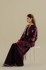 Zarashah Jahan Embroidered Lawn 3pc with Chiffon Printed Dupatta-GA2252