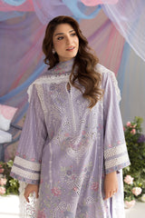 Sobia Nazir Embroidered Lawn 3pc with Chiffon Dupatta- GA2189
