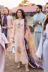 Mushq Luxury Embroidered Lawn 3pc with Printed Dupatta- GA1811