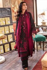 Rang Rasiya 3PC Embroidered Dhanak with Embroidered Dhanak Shawl - GA1762