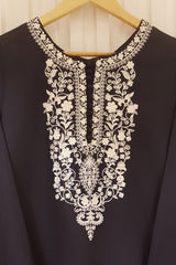 Agha Noor 3PC Embroidered Dhanak with Printed Shawl - GA1784