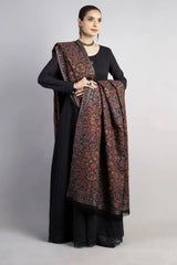 Bareeze 3PC Embroidered Dhanak Suit with Heavy Embroidered Shawal -GA2062