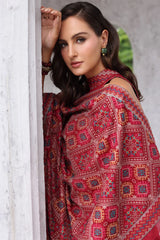 Bareeze 3PC Embroidered karandi Suit with Embroidered Shwal -GA2144