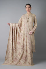 Bareeze 3PC Embroidered karandi Suit with Embroidered Shwal -GA2150