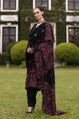 Bareeze 3PC Embroidered karandi Suit with Embroidered Shawal -GA2152