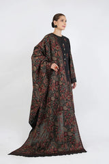 Bareeze 3PC Embroidered Dhanak Suit with Heavy Embroidered Shawal -GA2059