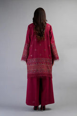 Bareeze Embroidered Lawn 3pc with Embroidered Crinkle Chiffon Dupatta- GA2025