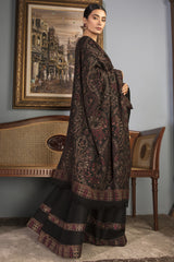 Bareeze 3PC Embroidered Dhanak with Embroidered Dhanak Shawl - GA1763