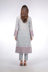 Bareeze Embroidered Lawn 3pc with Embroidered Crinkle Chiffon Dupatta - GA1828