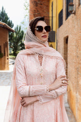 Bareeze Embroidered Lawn 3pc with Embroidered Crinkle Chiffon Dupatta- GA2031