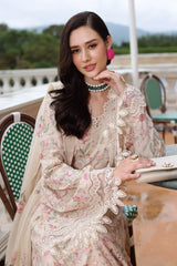 Bareeze 3PC Embroidered Lawn Suit with Embroidered Crinkle Dupatta -Ga2281