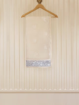 Agha Noor Heavy Embroidered with Hand Work organza dupatta-GA1624