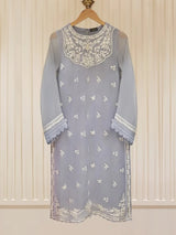 Agha Noor Heavy Embroidered with Embroidered Organza dupatta-Ga1658