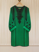 Agha Noor Heavy Embroidered with Embroidered Organza dupatta-Ga1679