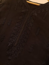 Agha Noor Heavy Embroidered with organza dupatta-GA1687