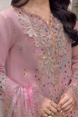 Rang Rasiya Embroidered Lawn 3pc with Printed Chiffon Dupatta- GA2168