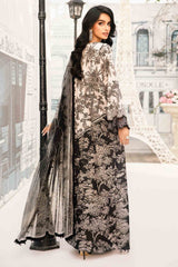 MariaB Printed Lawn 3pc with Printed Voil Dupatta- GA2173