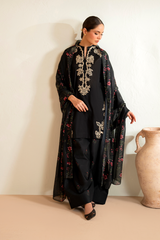 Iznik 3PC Embroidered Lawn with Chiffon Printed Dupatta -GA2050