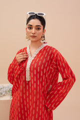 Zooj Printed UnStitched Law (Shirt/Kurti) - ZJ041