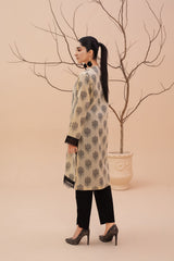 Zooj Printed UnStitched Lawn (Shirt/Kurti) - ZJ049