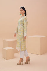 Zooj Printed UnStitched Lawn  (Shirt/Kurti) - ZJ051