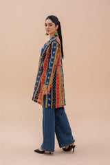 Zooj Printed UnStitched Lawn (Shirt/Kurti) - ZJ052