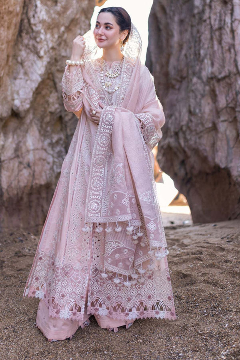 qalamkar pink dress QALAMKAR ARISHA
