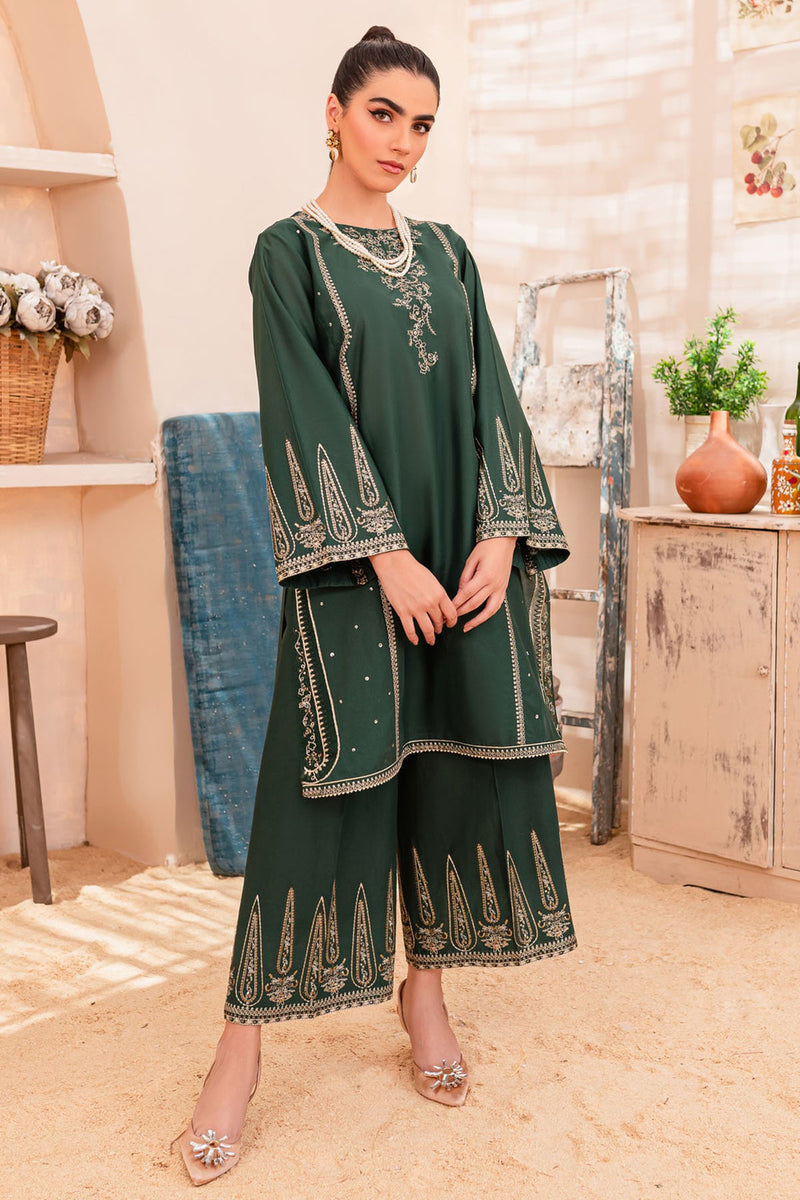 Batik  Embroidered Dhanak 2pc- GA1964