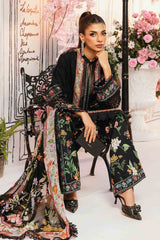 MariaB Printed Lawn 3pc with Printed Voil Dupatta- GA2169
