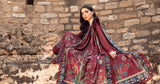 Maria B 3PC Embroidered Karandi Suit with Printed whool shawal-GA2099