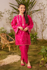 Ziva Fully Embroidered Lawn 2Pc-Ga2001