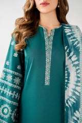 Jazmin Embroidered Lawn 3pc with Printed Dupatta- GA2240