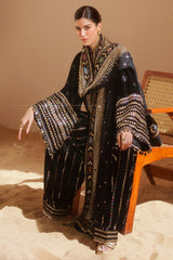Jazmin Embroidered Lawn 3pc with Embroidered Slubnet Dupatta- GA2244