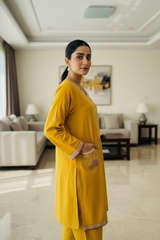 Zooj Parvaneh Embroidered Dhanak 2pc- GA1957