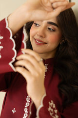 Batik Dhanak Embroidered 2PC - GA2154