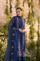 Sobia Nazir Embroidered Lawn 3pc with Chiffon Dupatta- GA2185