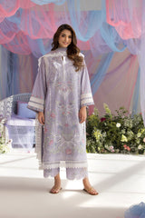 Sobia Nazir Embroidered Lawn 3pc with Chiffon Dupatta- GA2189