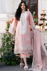 Bin Ilyas Embroidered Lawn 3pc with Embroidered Slubnet Dupatta- GA2247