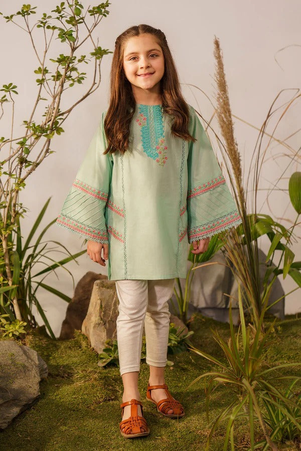 Ziva Fully Embroidered Lawn 2Pc-Ga2005