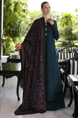 Bareeze 3PC Dhanak Suit with Heavy Embroidered Shawal -GA1983